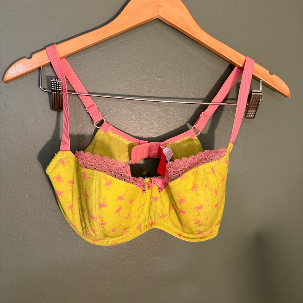 Cleo by Panache Darcy Flamingo Print Bra 32F